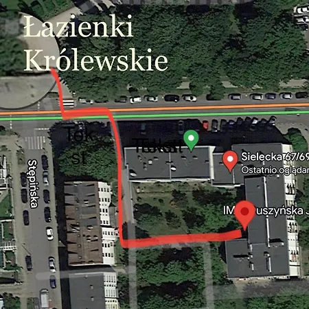 Przy Lazienkach Krolewskich شقة وارسو